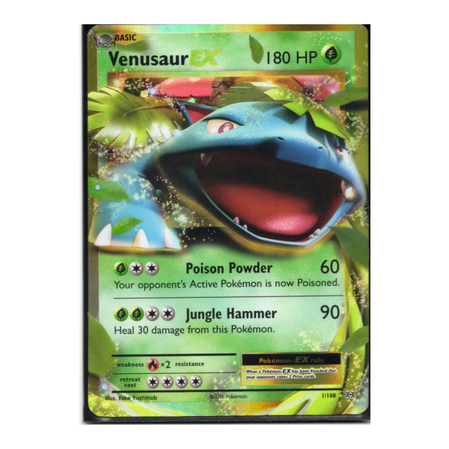 Venusaur EX - 1/108 - XY : Evolutions