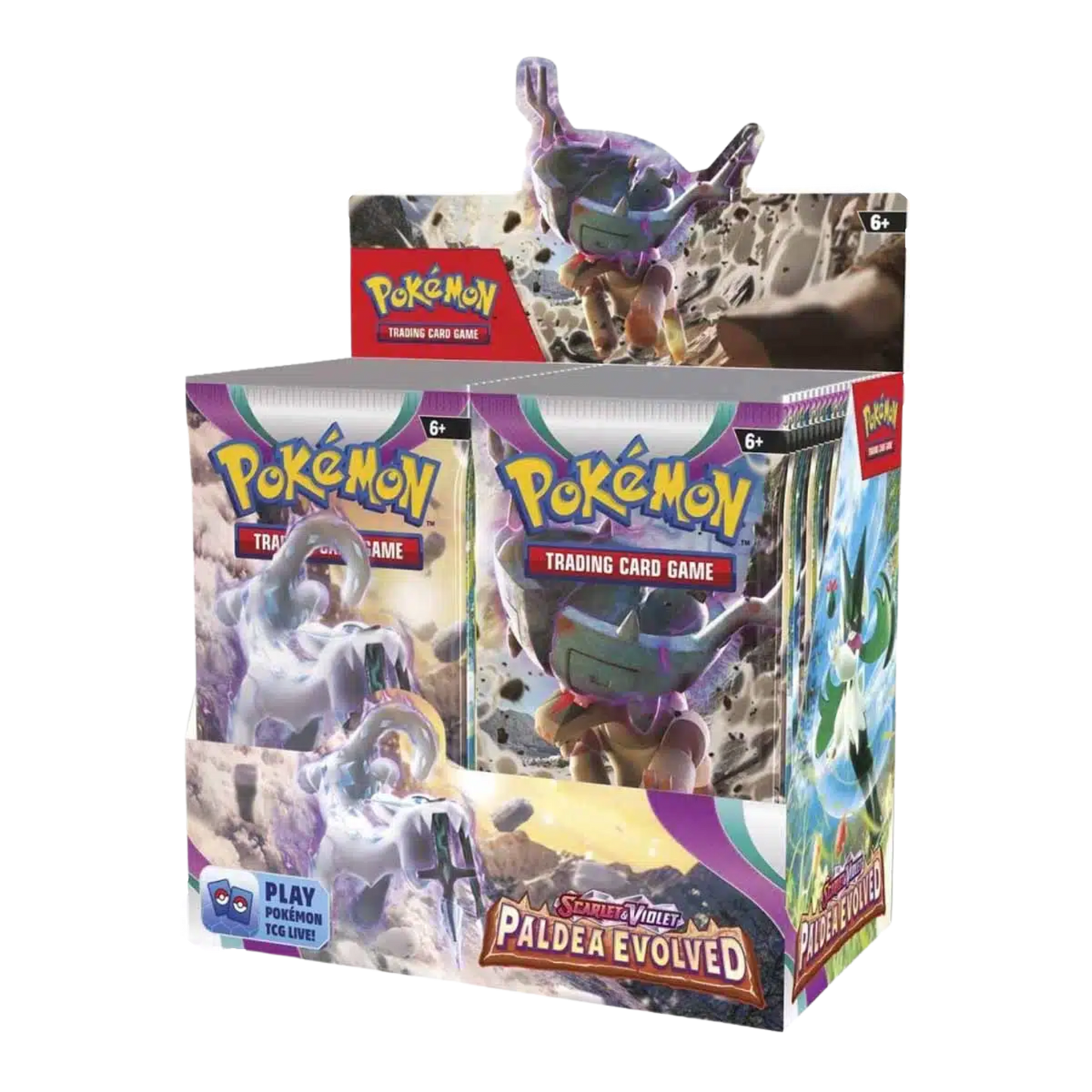 Pokemon Display (Booster Box) - Scarlet & Violet: Paldea Evolved - 36 Boosters