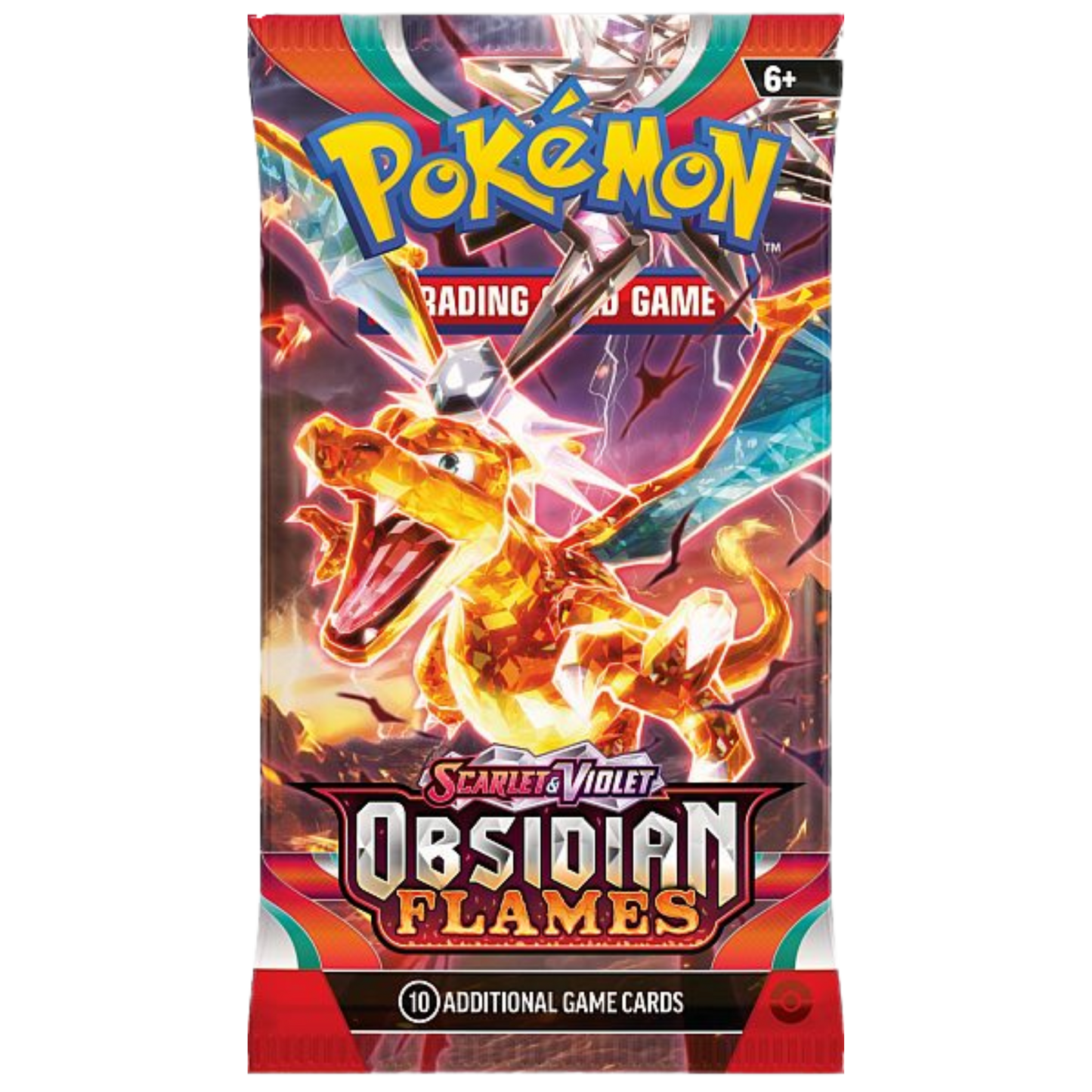 Pokemon Booster Pakke Scarlet & Violet: Obsidian Flames Booster Pack