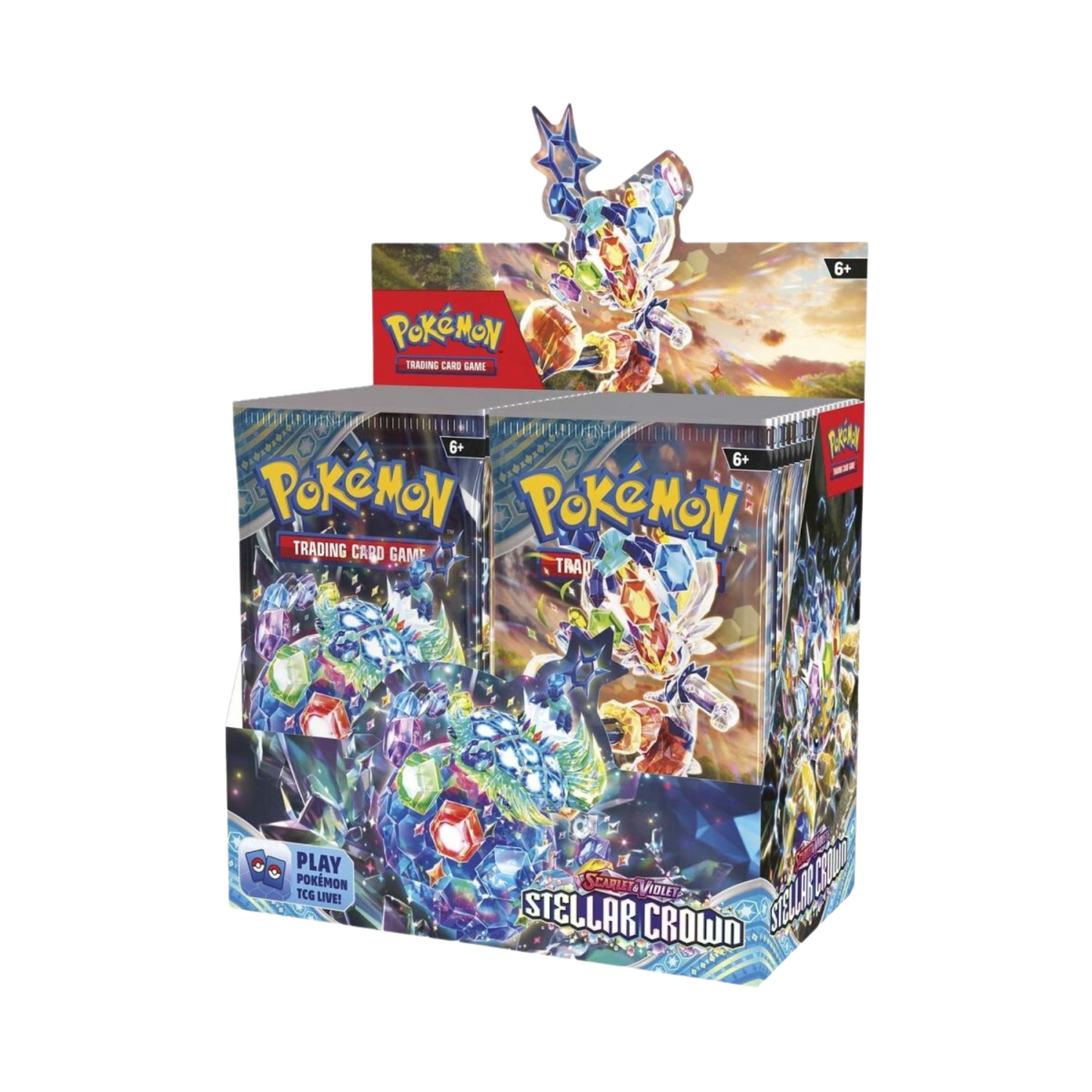 Pokemon Display (Booster Box) - Scarlet & Violet: Stellar Crown - 36 Boosters