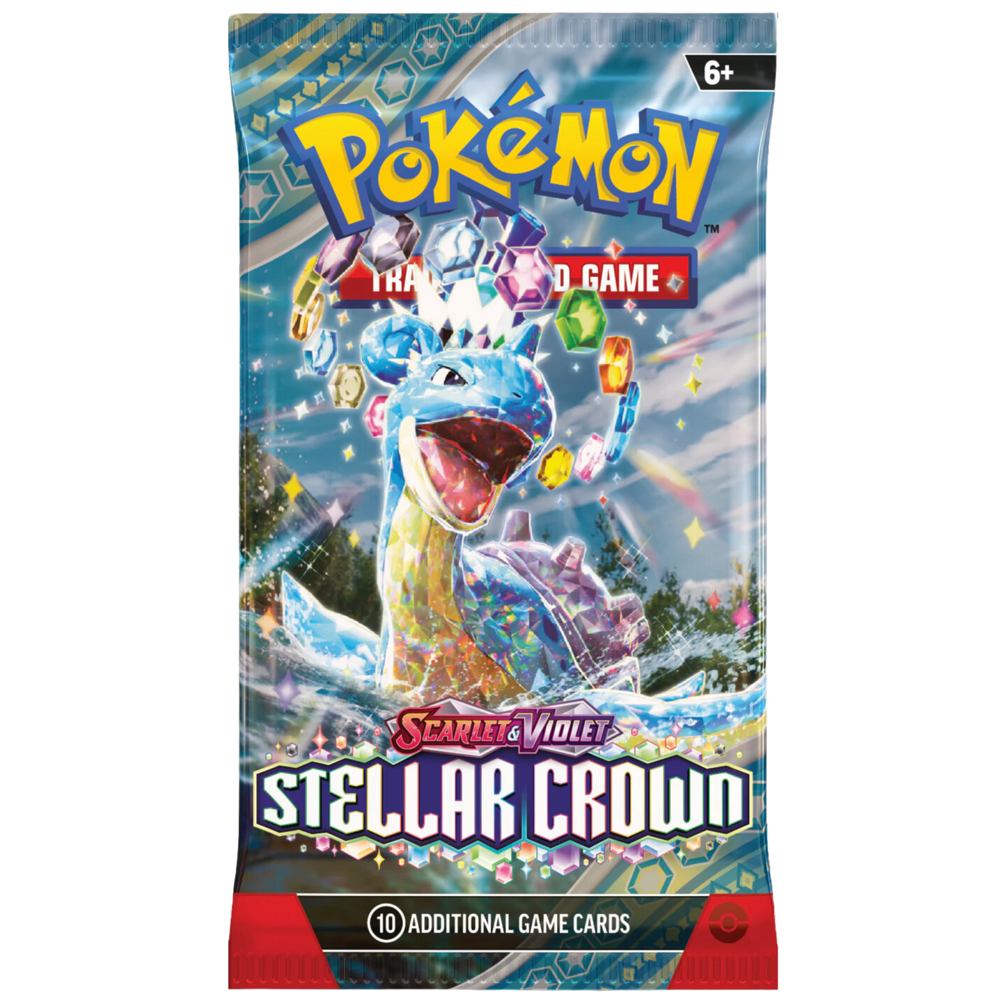 Pokemon Booster Pakke Scarlet & Violet: Stellar Crown Booster Pack.