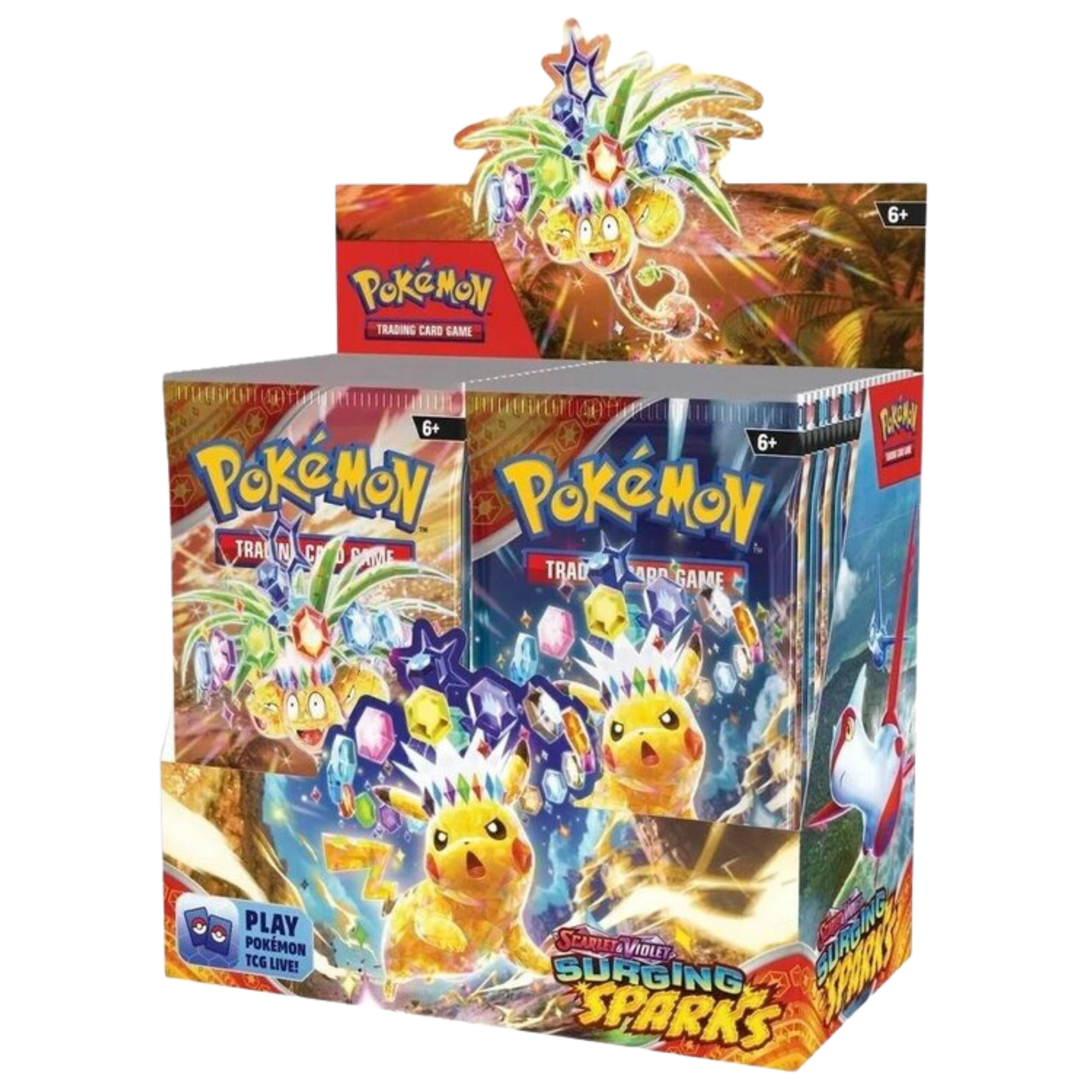 Pokemon Display (Booster Box) - Scarlet & Violet: Surging Sparks - 36 Boosters