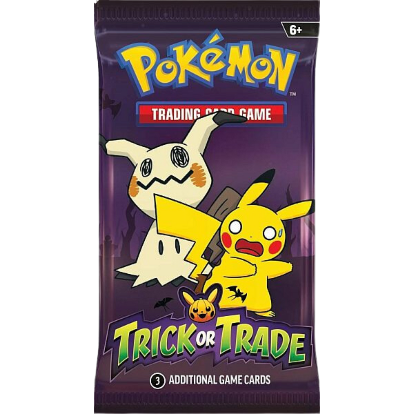 Pokemon Booster Pakke: Trick or Trade 2023 - Halloween - Mini Booster - 3 kort pack