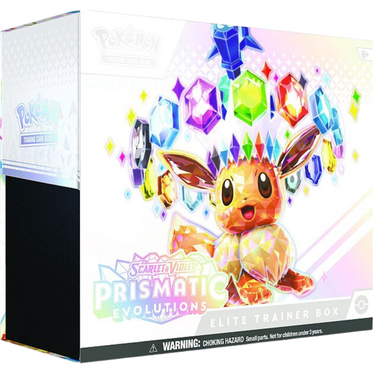 Pokemon Scarlet & Violet: Prismatic Evolutions Elite Trainer Box