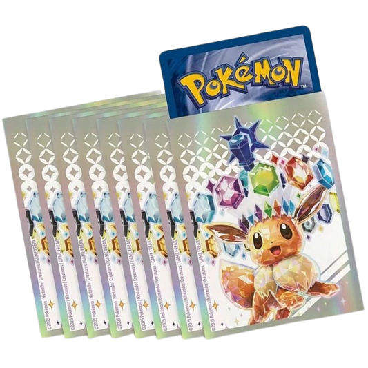 Pokemon - Scarlet & Violet: Prismatic Evolutions (Tera Eevee) - 65 lommer - Sleeves