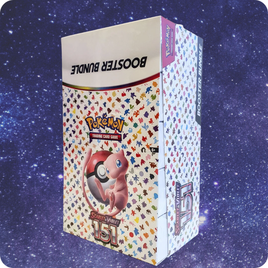 Pokemon Booster Bundle Display : Scarlet & Violet: 151 ' (6 Bundles = 60 Pakker)
