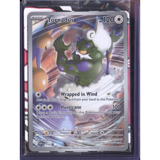 Tornadus - Sealed Promo - Nr. 210 - Scarlet & Violet : White Flare