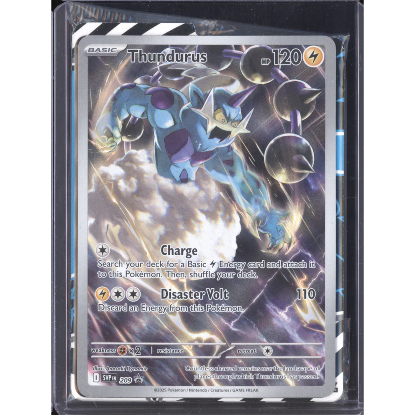 Thundurus - Sealed Promo - Nr. 209 - Scarlet & Violet : Black Bolt