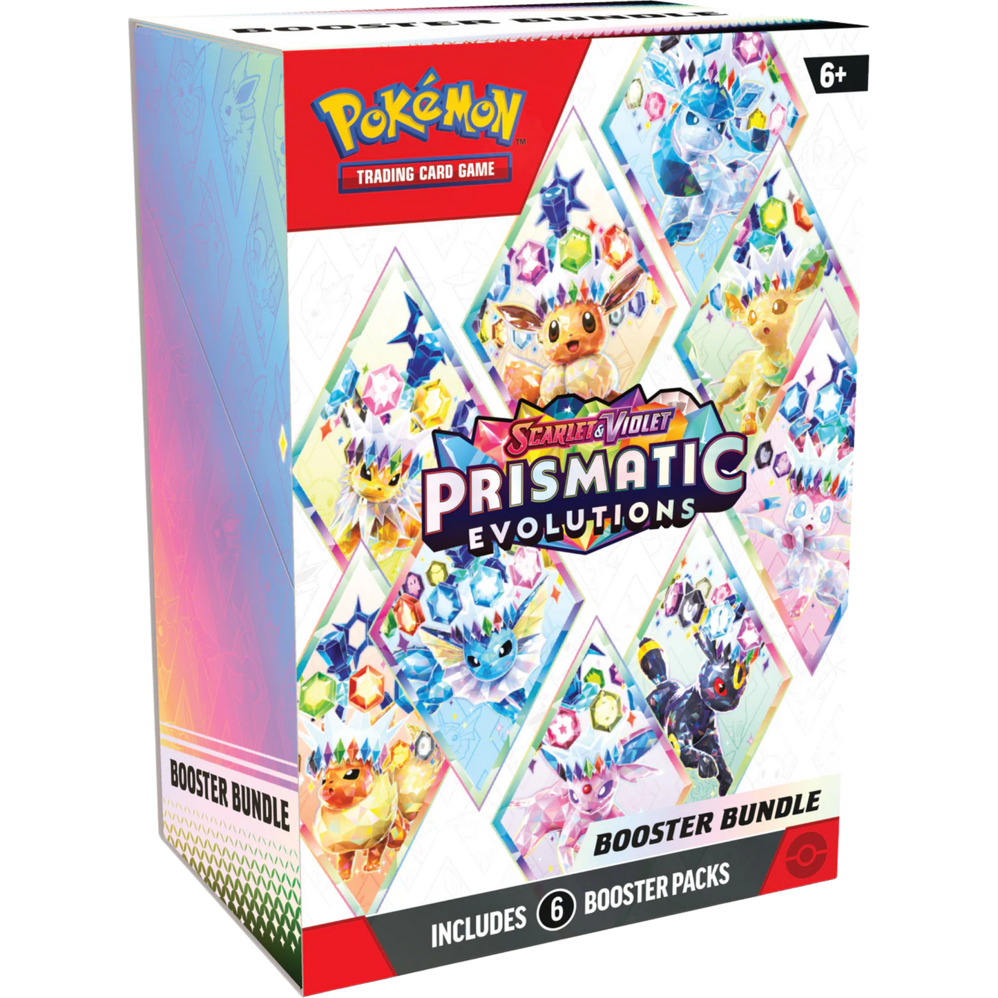 Pokemon Booster Pakke Scarlet & Violet: Prismatic Evolutions Booster Pack Bundle (6 Pakker)
