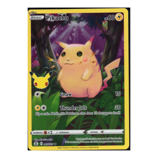 Pikachu - 005/025 - Sword & Shield : Celebrations
