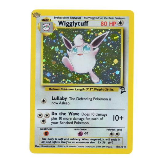 Wigglytuff – 19/130 - Base set 2