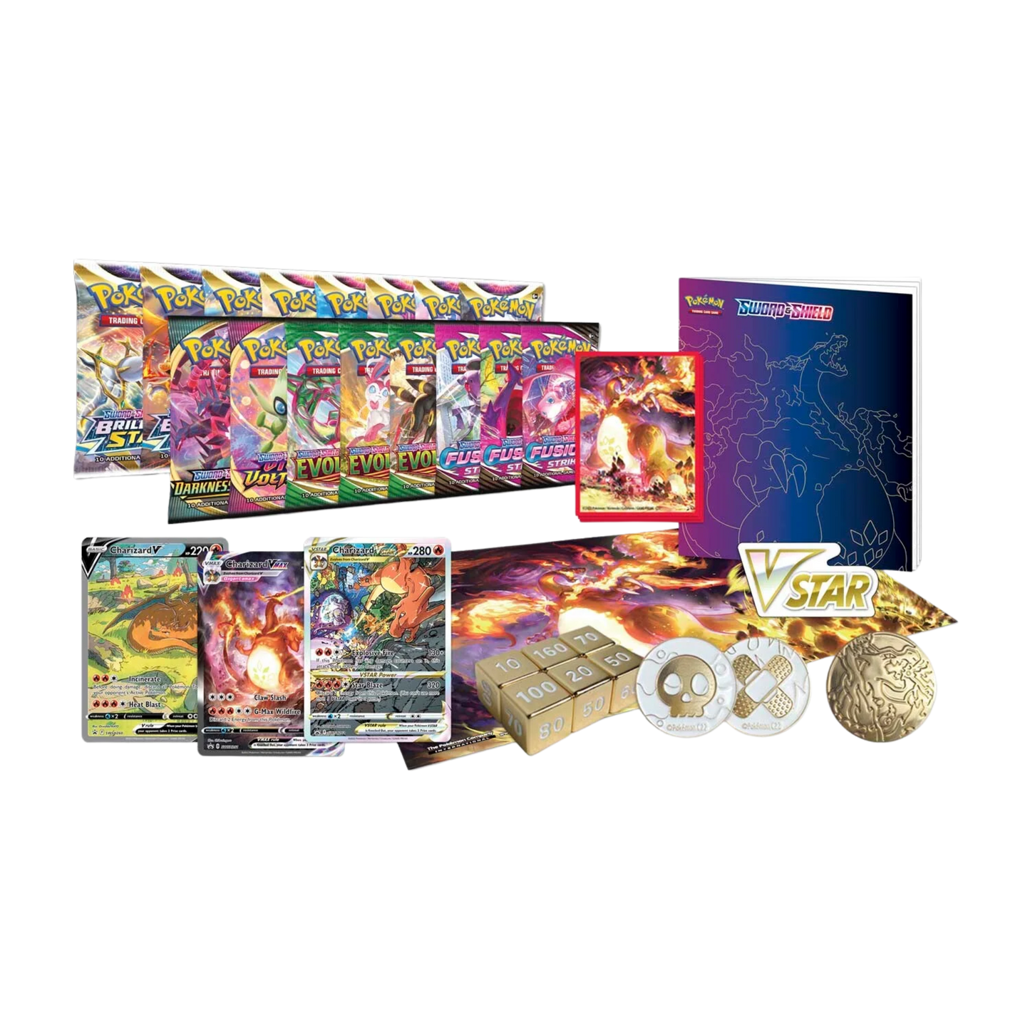 Sword & Shield: Ultra-Premium Collection: Charizard (16 x Boosters)