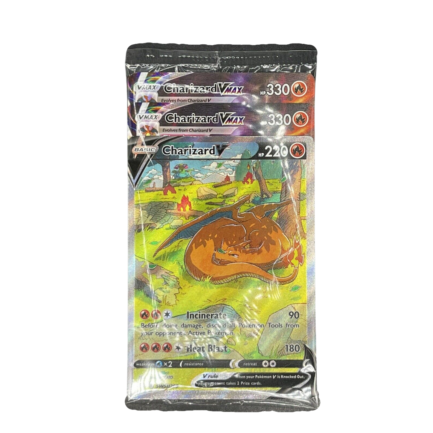 Ultra Premium Charizard Collection Promos - 3 unikke slags - Sealed bag