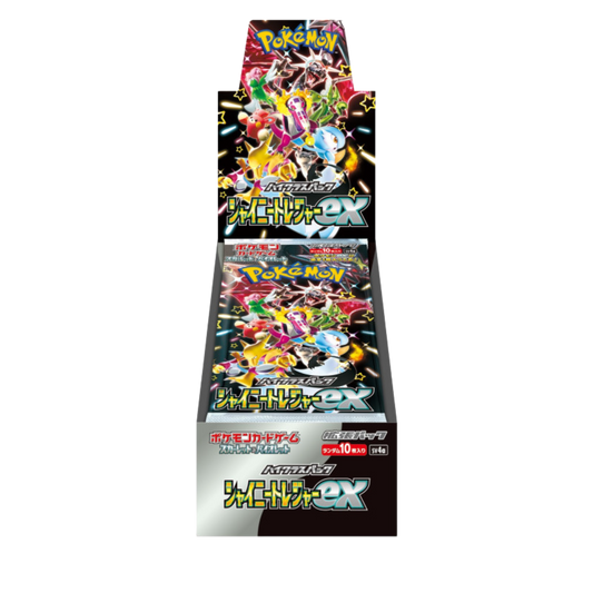 (Japansk) Pokemon Display (Booster Box) - Scarlet & Violet: SV4a: High Class Pack - Shiny Treasure ex - 10 Boosters