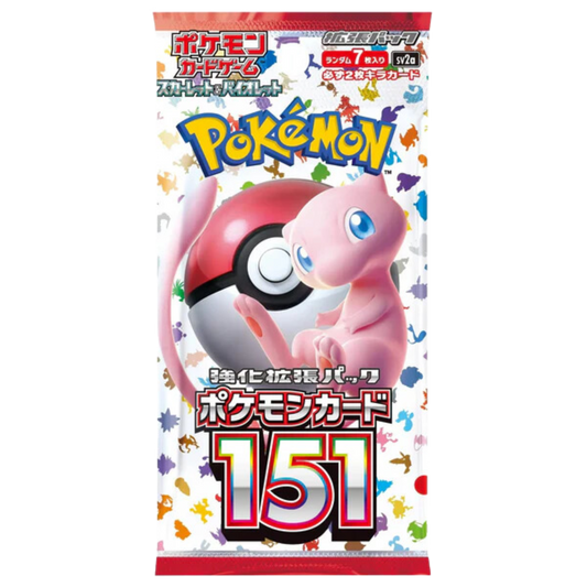 (Japansk) Pokemon Booster Pakke - Scarlet & Violet: SV2a: Pokemon Card 151´