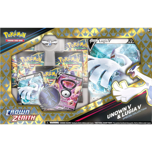 Pokemon Crown Zenith - Unown V & Lugia V Special Collection Box