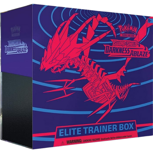 Pokemon Sword & Shield: Darkness Ablaze Elite Trainer Box