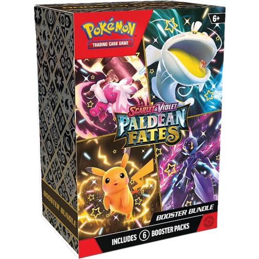 Pokemon Booster Pakke Scarlet & Violet: Paldean Fates Booster Pack Bundle (6 Pakker)