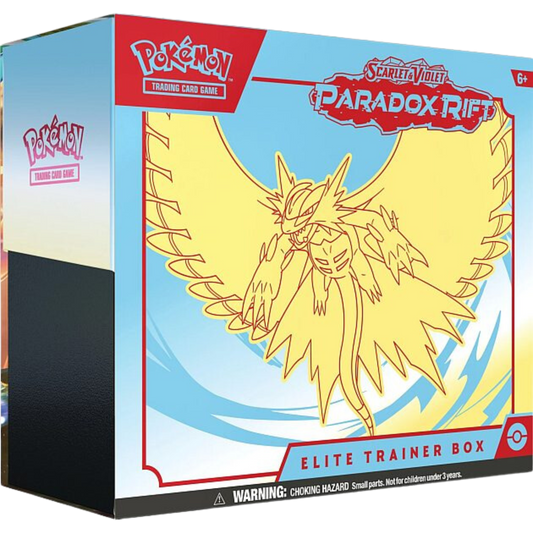 Pokemon Scarlet & Violet: Paradox Rift (Roaring Moon (Ancient)) Elite Trainer Box