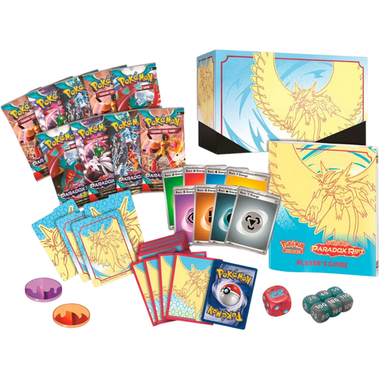 Pokemon Scarlet & Violet: Paradox Rift (Roaring Moon (Ancient)) Elite Trainer Box
