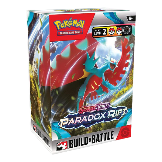 Pokemon Scarlet & Violet: Paradox Rift Build & Battle Kit (Prerelease Box) - 4 Boosters
