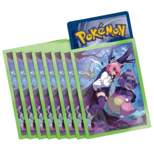 Pokemon - Sword & Shield: Klara Premium Tournament Collection (Galarian Weezing & Galarian Slowking) - 65 lommer - Sleeves