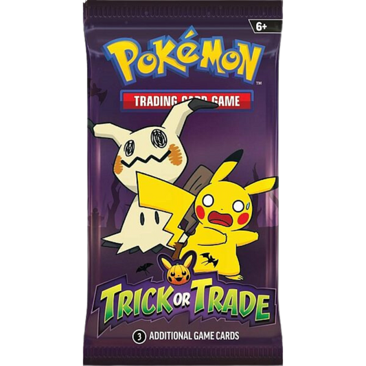 Pokemon Booster Pakke: Trick or Trade 2023 - Halloween - Mini Booster -  3 kort pack