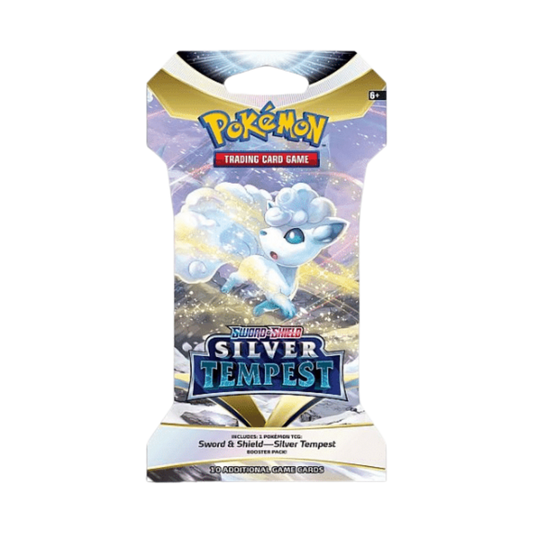 Pokemon Sleeved Booster Pakke - Sword & Shield: Silver Tempest Sleeved Booster Pack