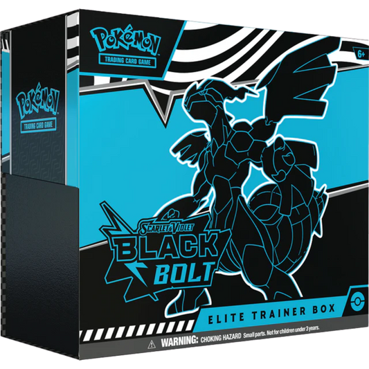 Pokemon Scarlet & Violet: Black Bolt Elite Trainer Box