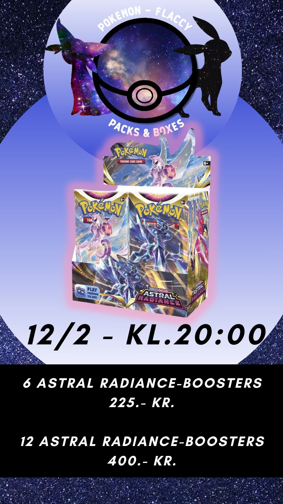 ✨Astral Radiance ✨ Double Box Break - 12/2 - Kl.20:00