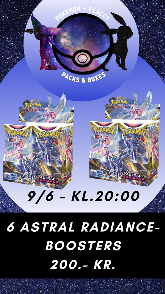 Astral Radiance Box Break! (Live åbning af 2 booster boxe d. 9 Juni klokken 20:00!)