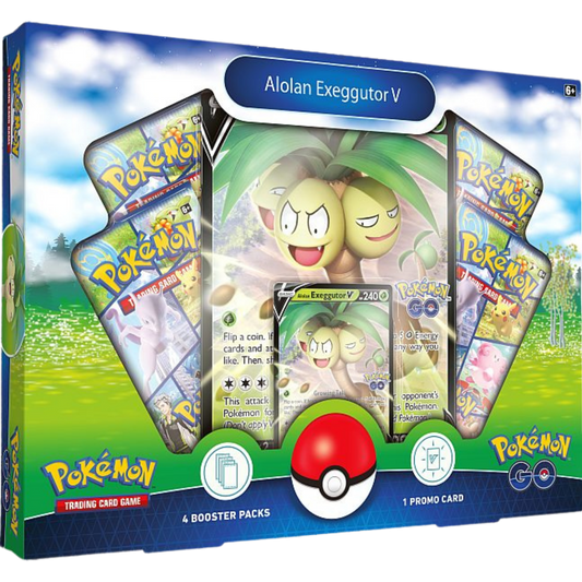 Pokemon V Box: Alolan Exeggutor (4 Boosters)