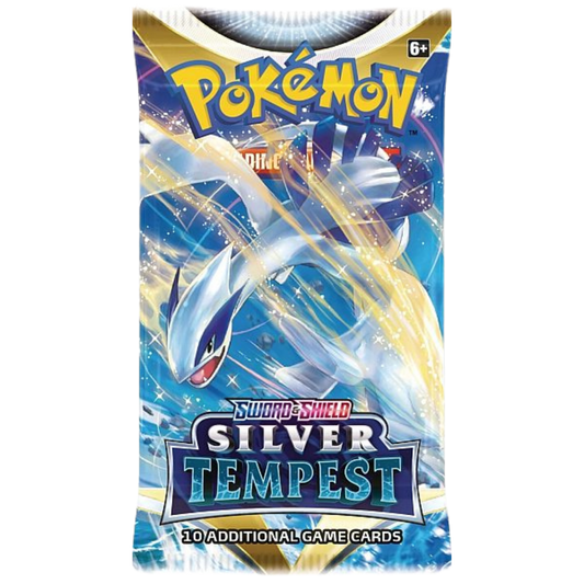 Pokemon Booster Pakke - Sword & Shield: Silver Tempest Booster Pack
