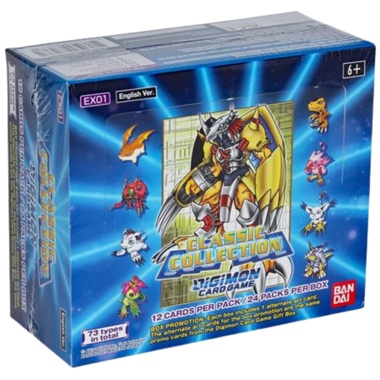 Digimon Card Game -Classic Collection Booster Box (24 Packs)